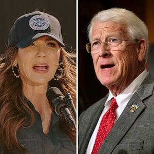 Kristi Noem and Sen. Roger Wicker