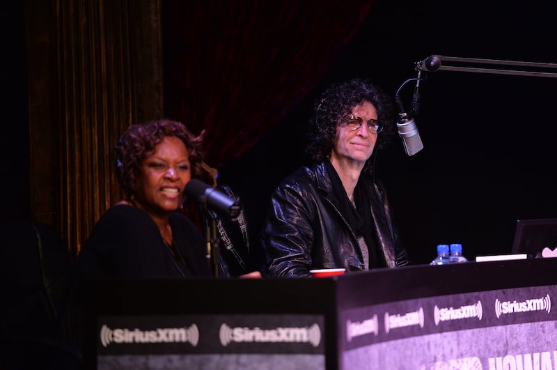 Robin Quivers and Howard Stern
