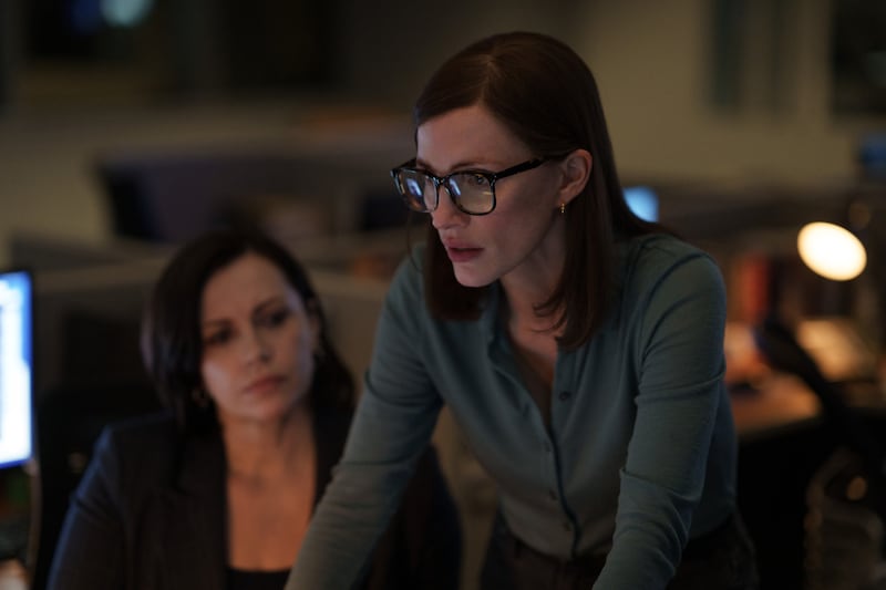 Jessica Chastain in ‘The Savant.’