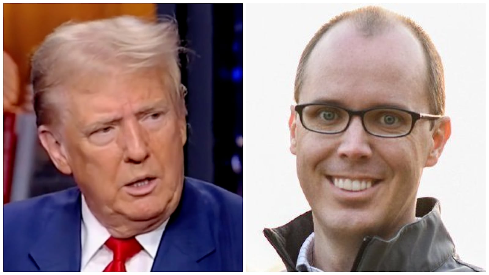 Donald Trump and Sean Davis