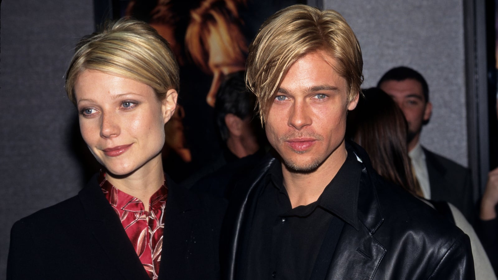 Gwyneth Paltrow and Brad Pitt in 1997.