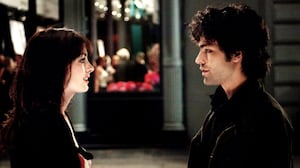 Adrian Grenier and Anne Hathaway in "The Devil Wears Prada"