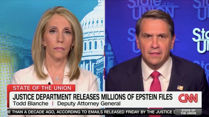 Todd Blanche on State of the Union with Dana Bash