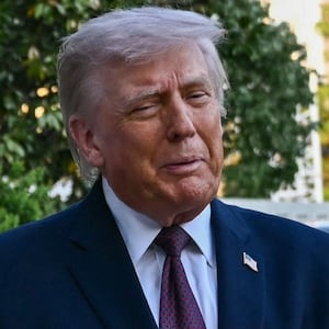 King of the Netherlands Willem-Alexander (L) is welcomed by President Donald Trump  into the White House in Washington, DC, on April 13, 2026.