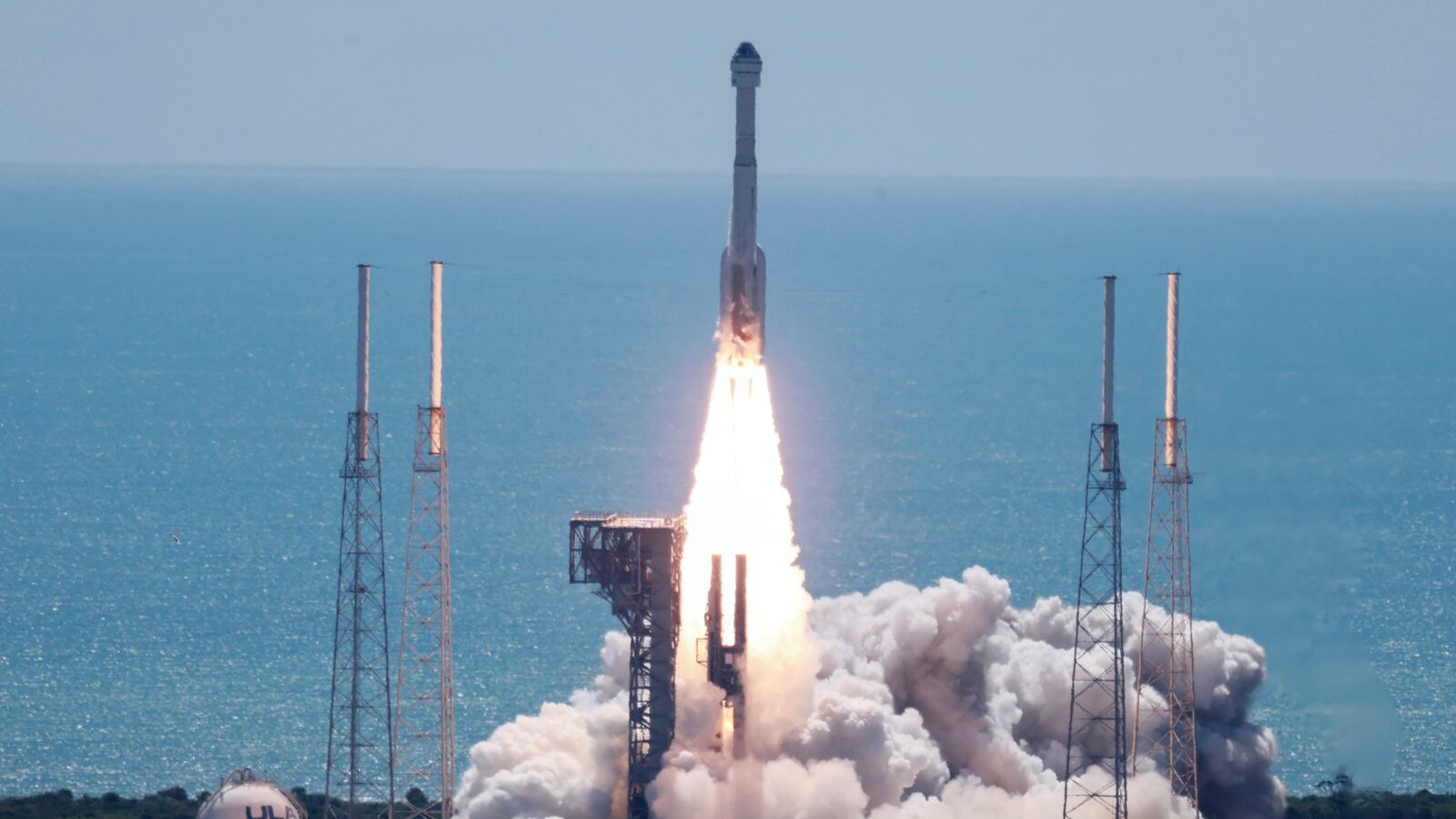 Boeing’s Starliner spacecraft atop a United Launch Alliance Atlas V rocket lifts off from Space Launch Complex 41 during NASA’s Boeing Crew Flight Test on June 05, 2024, in Cape Canaveral, Florida.