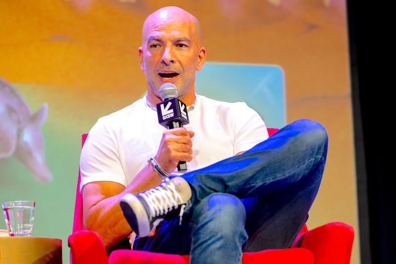 Peter Attia at the Featured Session "Peter Attia: The Science and Art of Longevity" during SXSW Conference & Festivals in the Hilton Austin Downtown on March 8, 2025 in Austin, Texas.