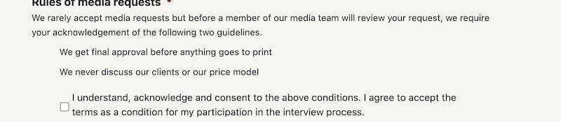 It is considered widely unethical to allow a source to pre-approve and review quotes.