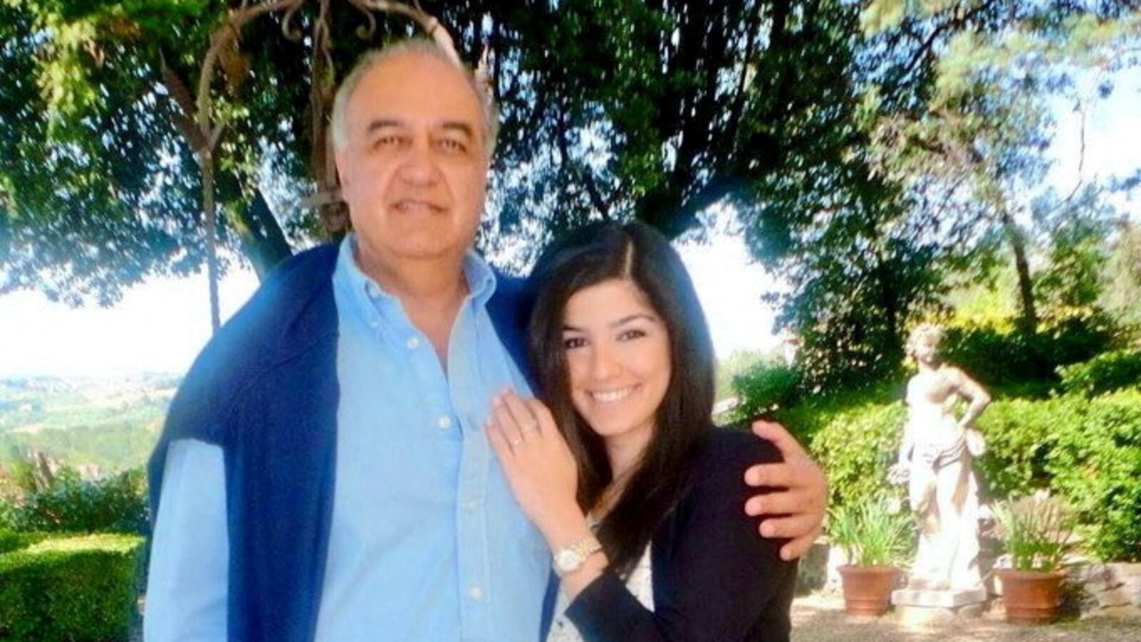 Iranian American environmentalist Morad Tahbaz and Roxanne Tahbaz.
