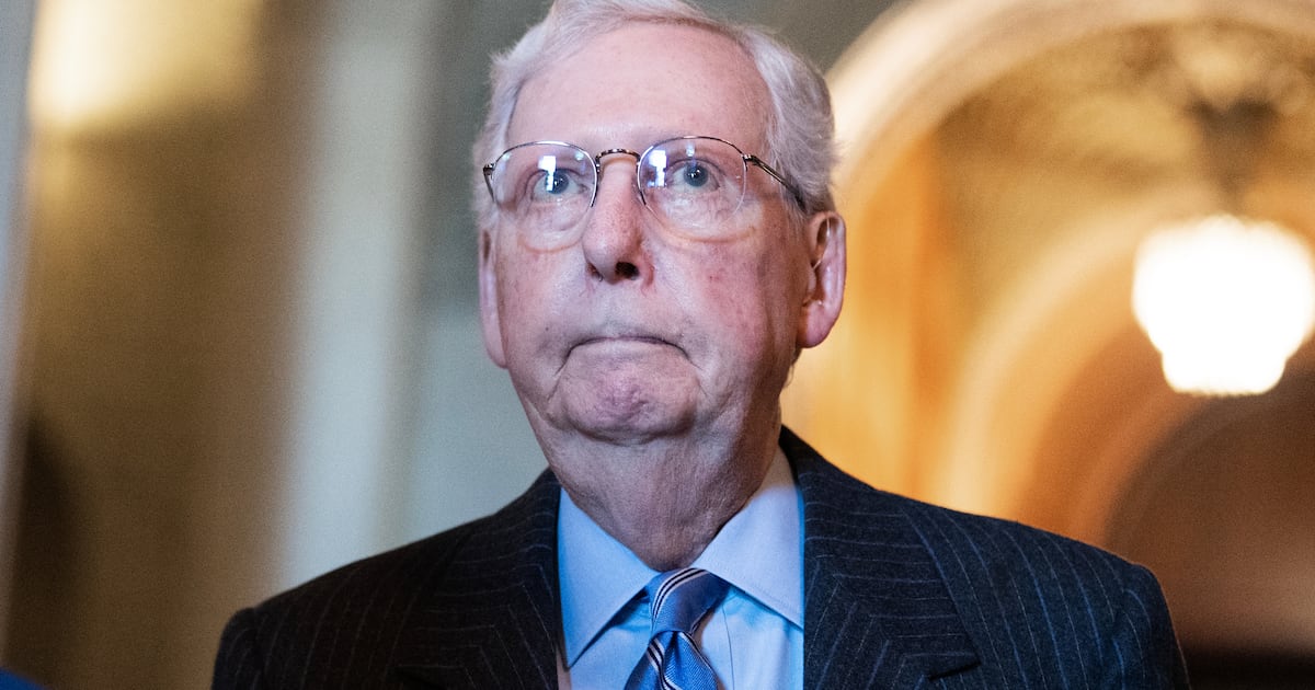 Ailing Mitch McConnell, 83, Hospitalized