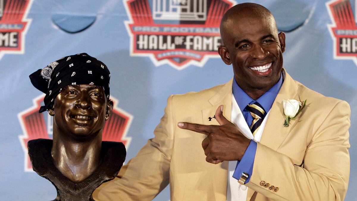 Football Hall of Fame Inducts Deion Sanders