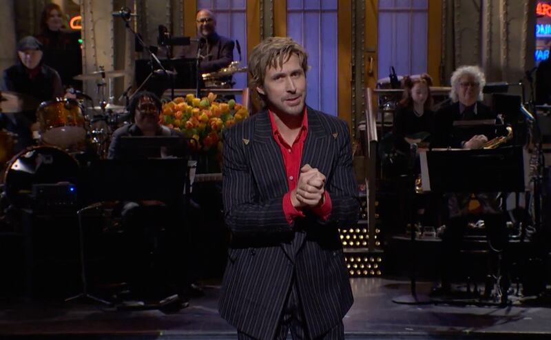 Ryan Gosling hosts "Saturday Night Live" on March 7, 2026.