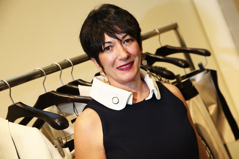 Ghislaine Maxwell attends a Calvin Klein Human Rights Campaign event on April 17, 2013 in New York City.
