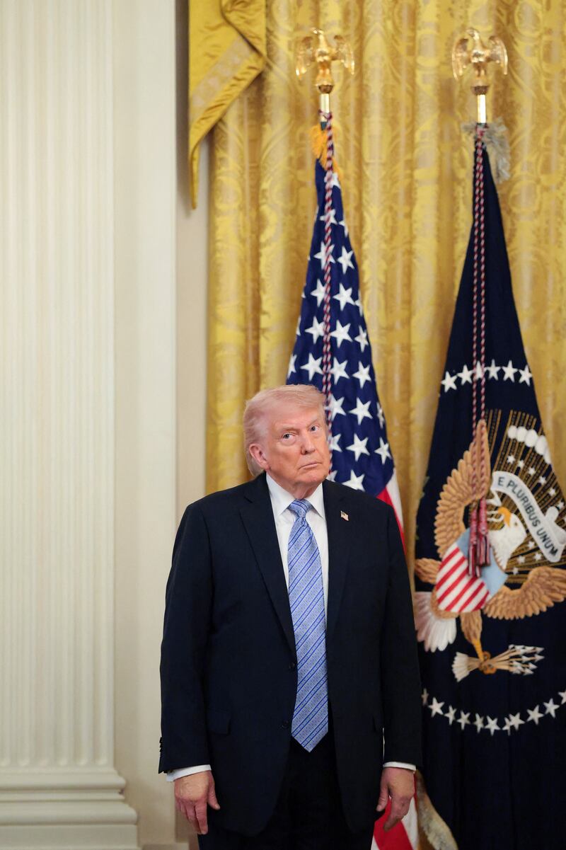 Trump "seems to be getting more senile," Moulton says.