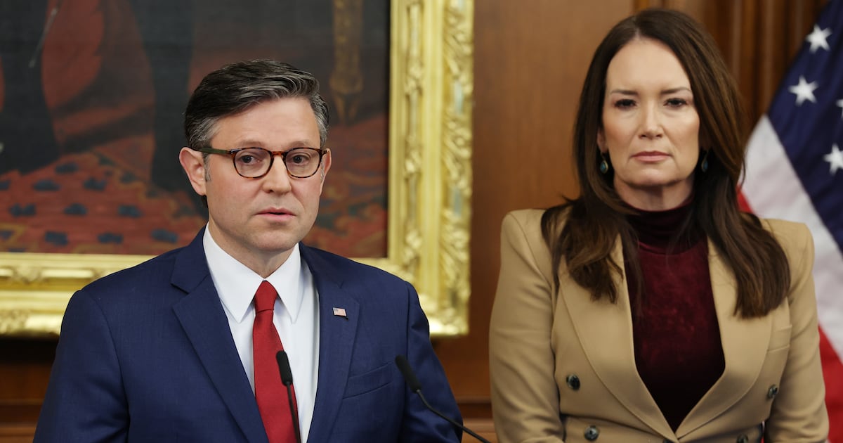 Mike Johnson Tries Epic Mansplaining After Farm Goon’s Gaffe