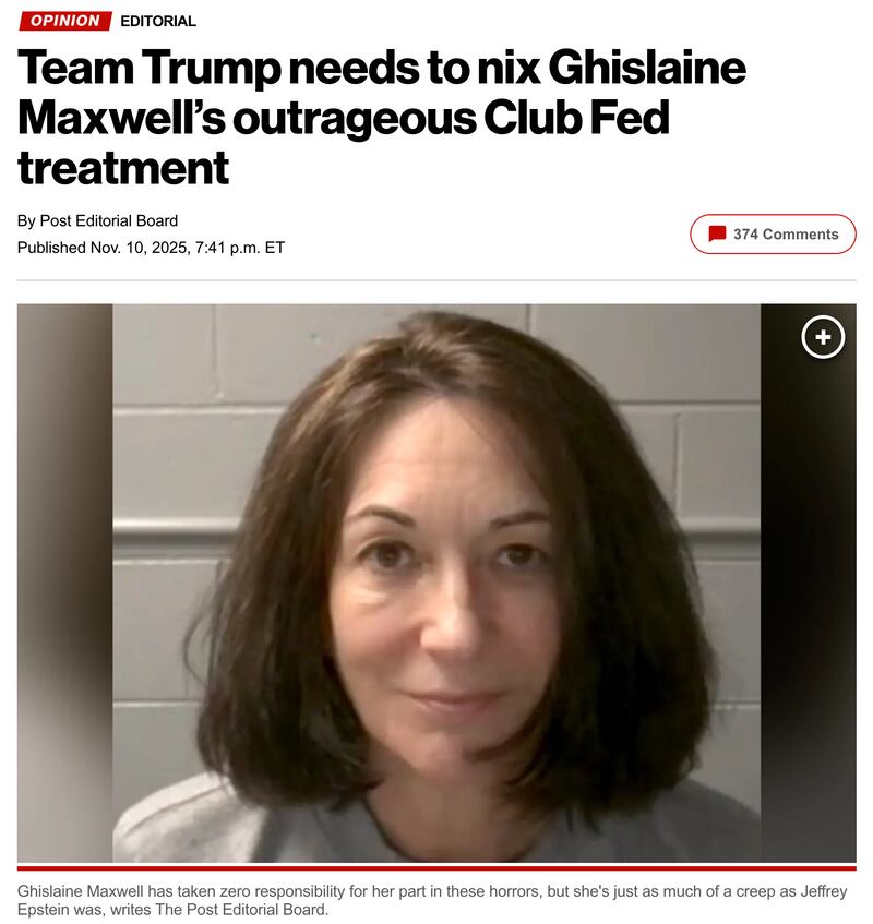 The Post's damning article.