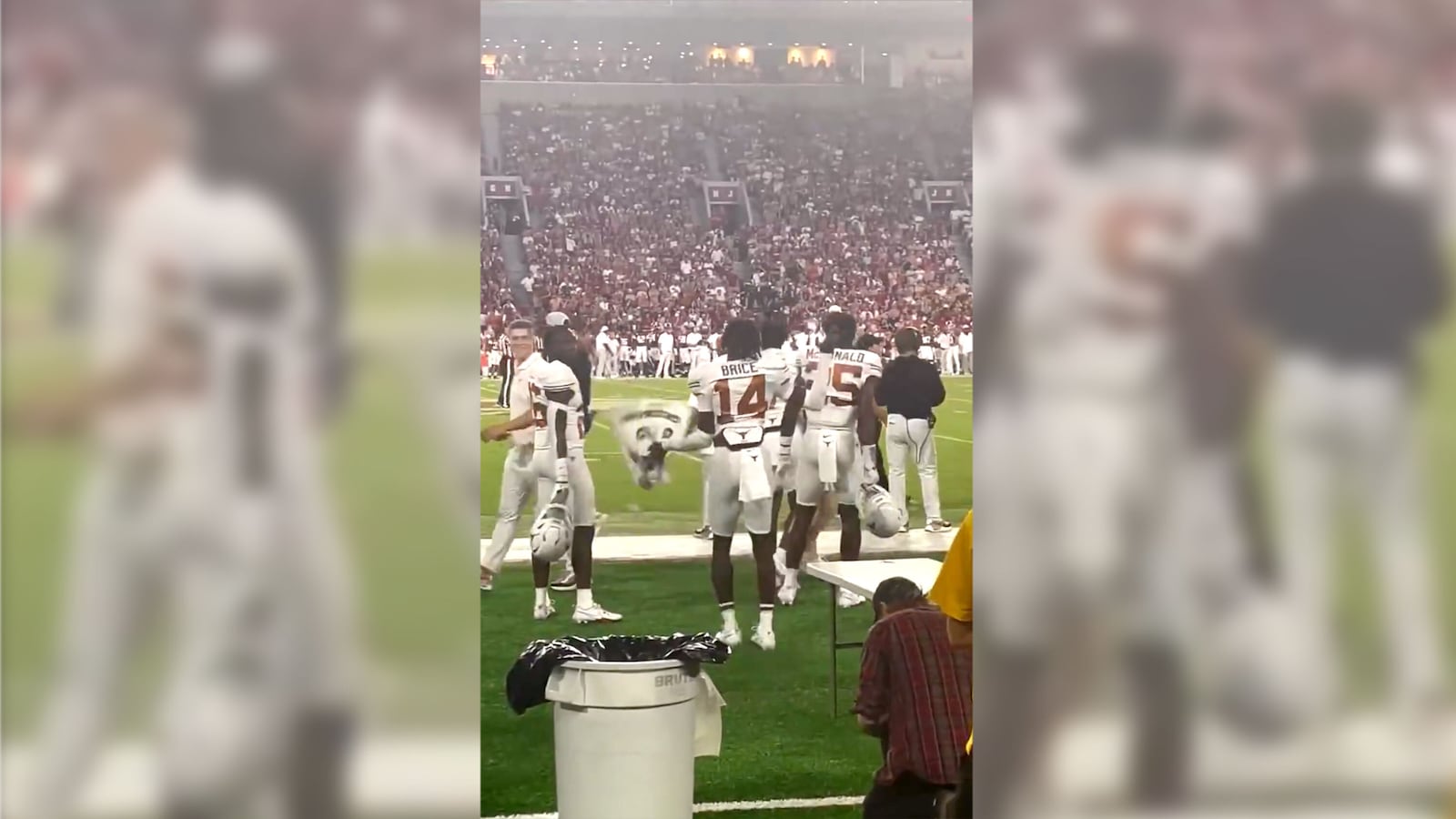 University of Texas and University of Alabama football game Saturday, Sept. 9, 2023.