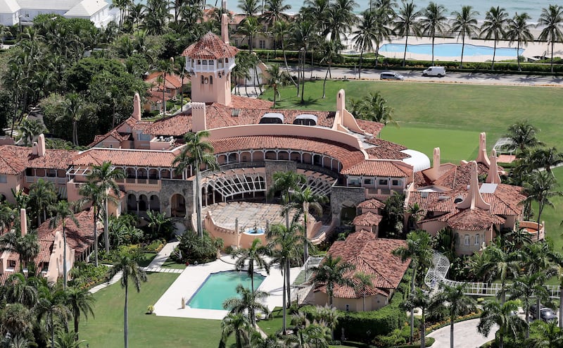 Mar-a-Lago, Trump's residence and golf club in Palm Beach, Florida, hosted the American Humane Society's 15th annual Hero Dog Awards Gala last week.