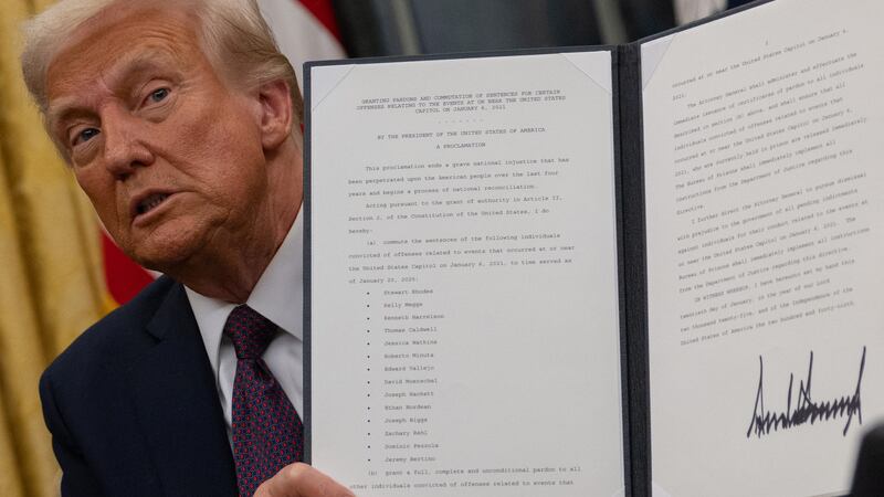 Trump issued mass pardons for Jan. 6 defendants on Inauguration Day.