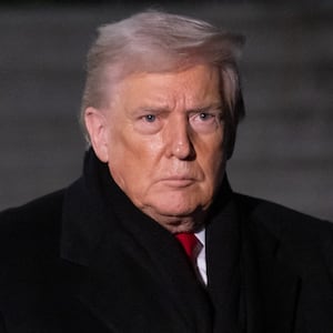 President Donald Trump walks to board Marine One at the White House in Washington, DC, on January 20, 2026. Trump is heading to the Swiss ski resort of Davos to attend the World Economic Forum (WEF).