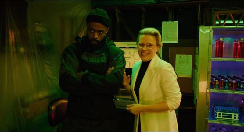 LaKeith Stanfield and Kate McKinnon