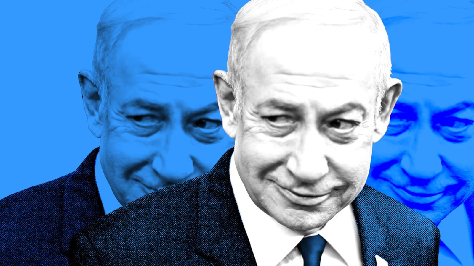 A close up photo of Benjamin Netanyahu