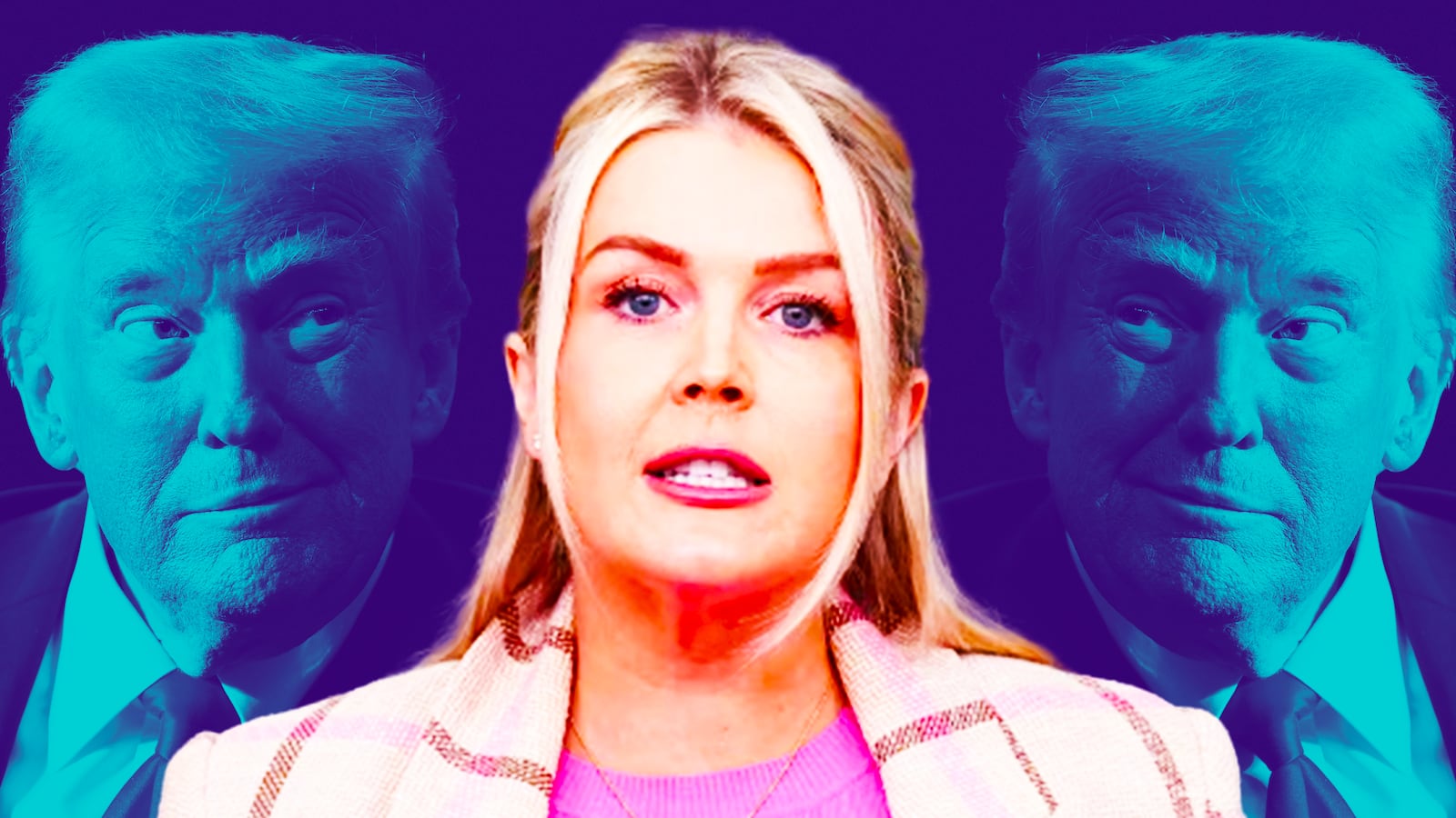 Karoline Leavitt, Donald Trump