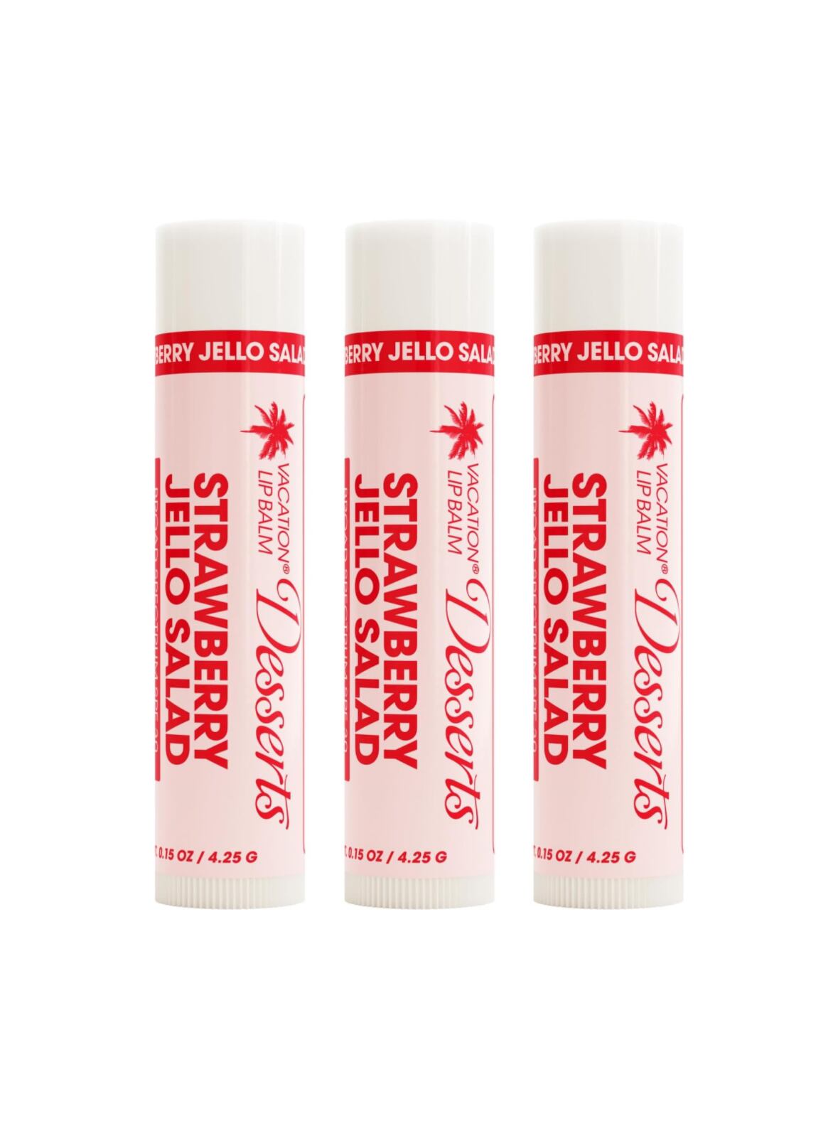 Vacation Strawberry Jello Salad Lip Balm