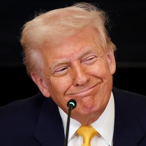 U.S. President Donald Trump attends the White House Crypto Summit at the White House in Washington, D.C., U.S.,  March 7, 2025. REUTERS/Evelyn Hockstein