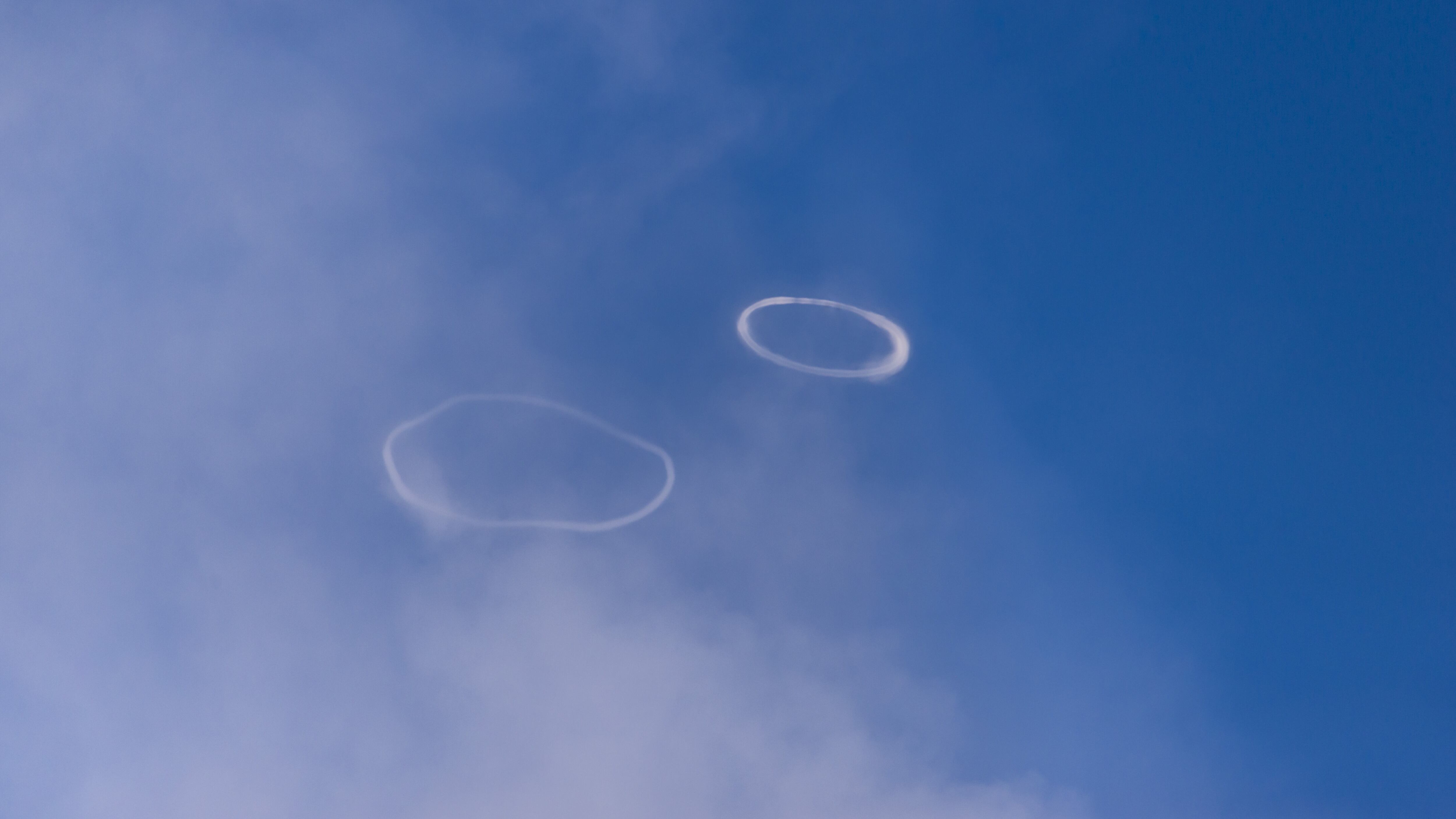 Mount Etna Puffs Perfect Smoke Rings Into the Italian Sky