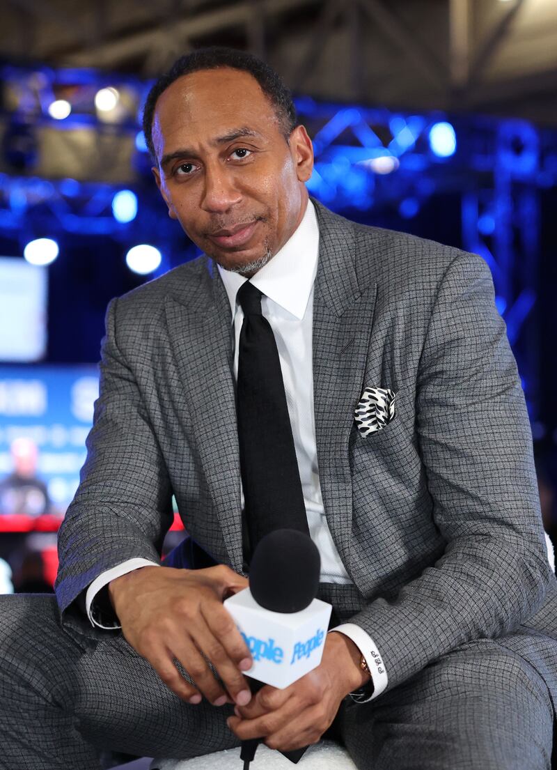 NEW ORLEANS, LOUISIANA - FEBRUARY 06: Stephen A. Smith attends SiriusXM at Super Bowl LIX on February 06, 2025 in New Orleans, Louisiana. (Photo by Cindy Ord/Getty Images for SiriusXM)