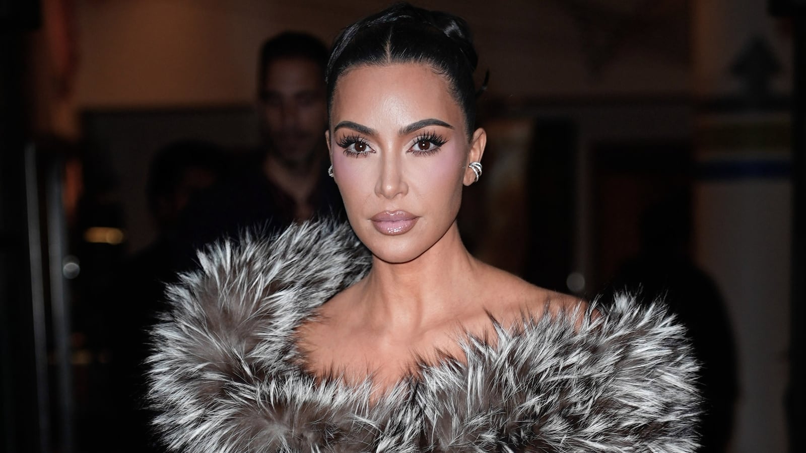 NEW YORK, NY - OCTOBER 27: Kim Kardashian is seen on October 27, 2025 in New York City. (Photo by XNY/Star Max/GC Images) *** Local Caption ***Kim Kardashian