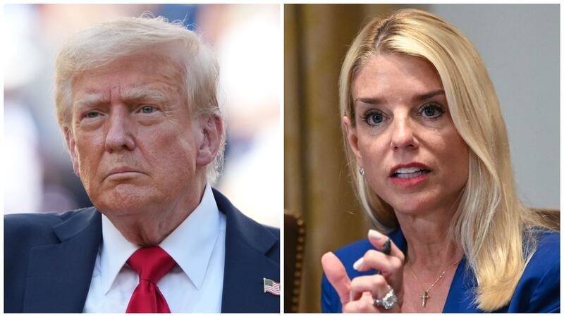 Donald Trump and Pam Bondi