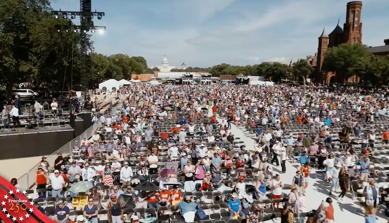 Spare seats at Rededication 250.