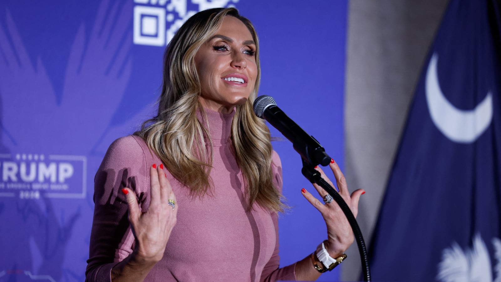 Lara Trump says she thinks Republican voters want the RNC to pay Donald Trump’s legal fees.