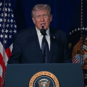 Trump speaks following Iran attack.