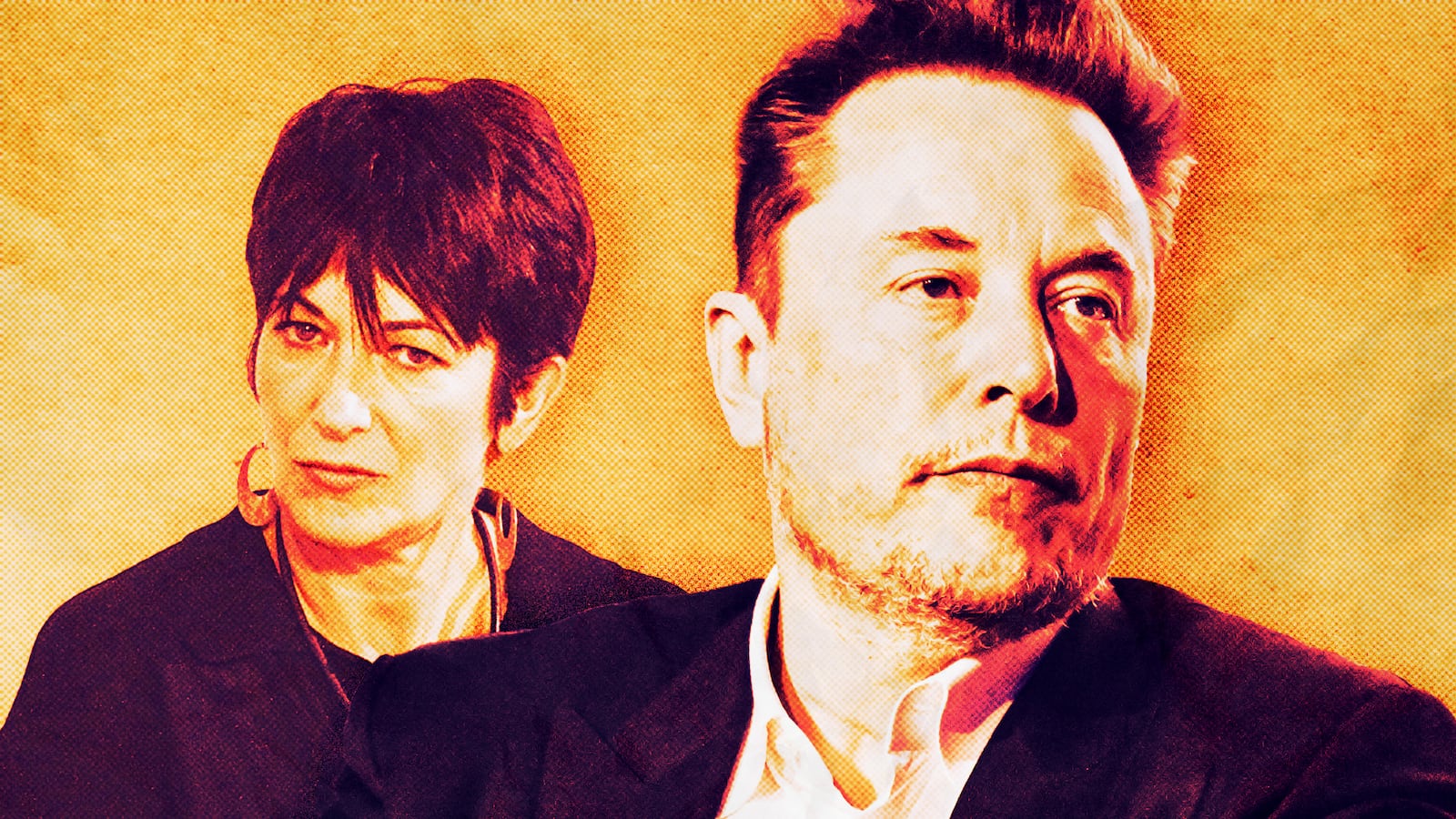 Ghislaine Maxwell and Elon Musk