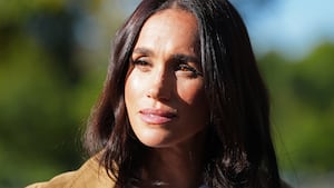MELBOURNE, AUSTRALIA - APRIL 16: Meghan, Duchess of Sussex, takes part in the Scar Tree Walk on day three of the royal trip along with Prince Harry, Duke of Sussex on April 16, 2026 in Melbourne, Australia. The Scar Tree Walk is a journey connecting traditional and contemporary Aboriginal cultures and histories of the Kulin Nation. The Duke and Duchess of Sussex are on a four-day visit to Australia, with engagements across Melbourne, Canberra and Sydney. (Photo by Jonathan Brady-Pool/Getty Images)