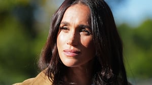 MELBOURNE, AUSTRALIA - APRIL 16: Meghan, Duchess of Sussex, takes part in the Scar Tree Walk on day three of the royal trip along with Prince Harry, Duke of Sussex on April 16, 2026 in Melbourne, Australia. The Scar Tree Walk is a journey connecting traditional and contemporary Aboriginal cultures and histories of the Kulin Nation. The Duke and Duchess of Sussex are on a four-day visit to Australia, with engagements across Melbourne, Canberra and Sydney. (Photo by Jonathan Brady-Pool/Getty Images)