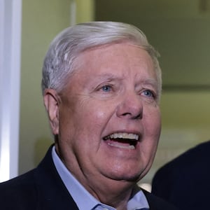 Lindsey Graham and Donald Trump