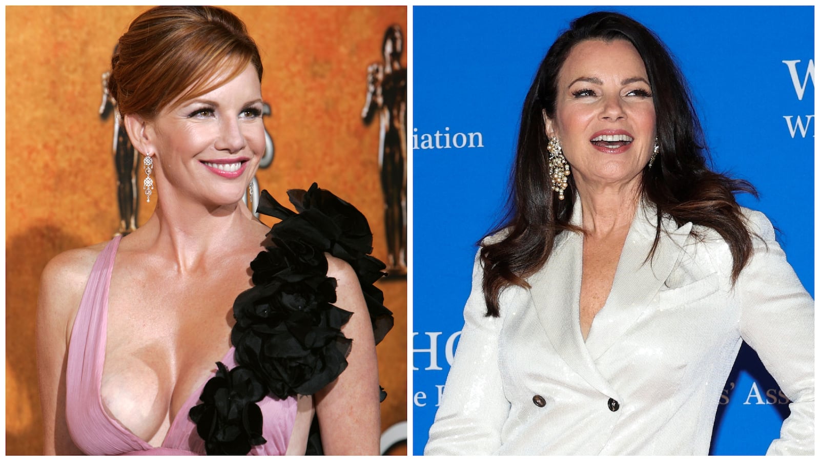 Melissa Gilbert and Fran Drescher