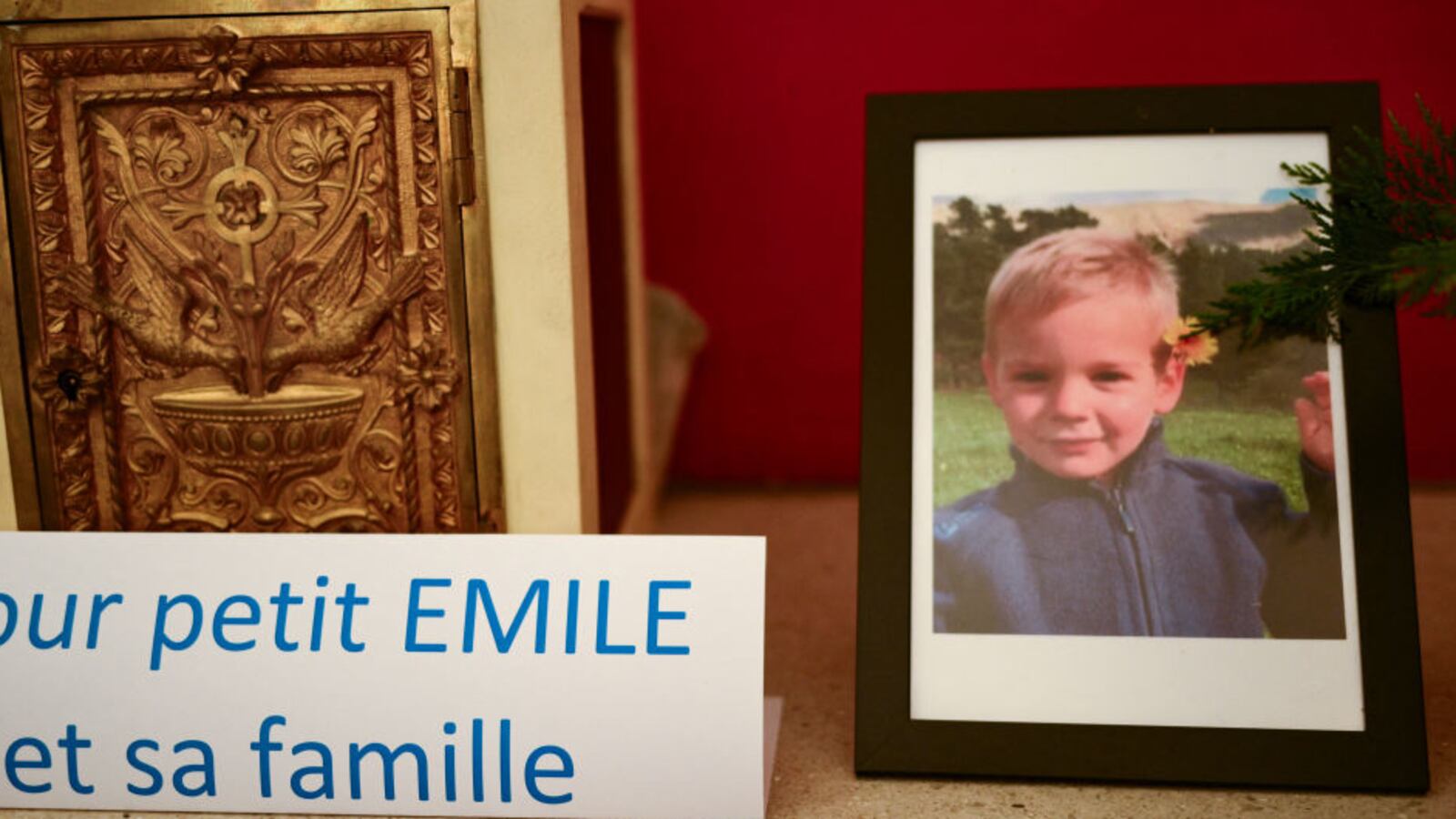 Emile, a missing boy, who disappeared on July 8, 2023 in Le Vernet, southeastern France