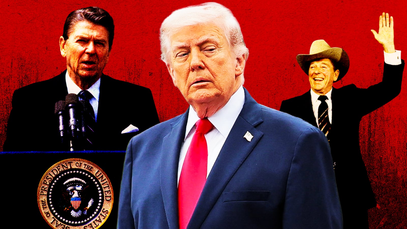 Donald Trump, Ronald Reagan
