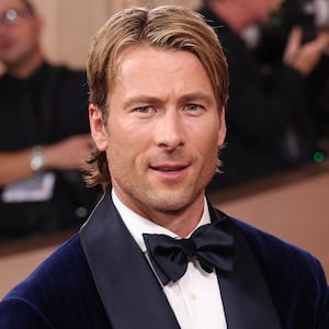 US actor Glen Powell attends the 83rd annual Golden Globe Awards at the Beverly Hilton hotel in Beverly Hills, California, on January 11, 2026.