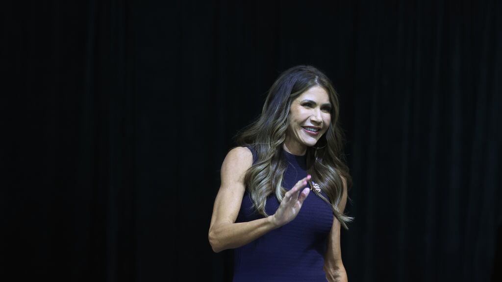 Kristi Noem in South Dakota.