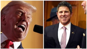 Donald Trump and Rodric Bray