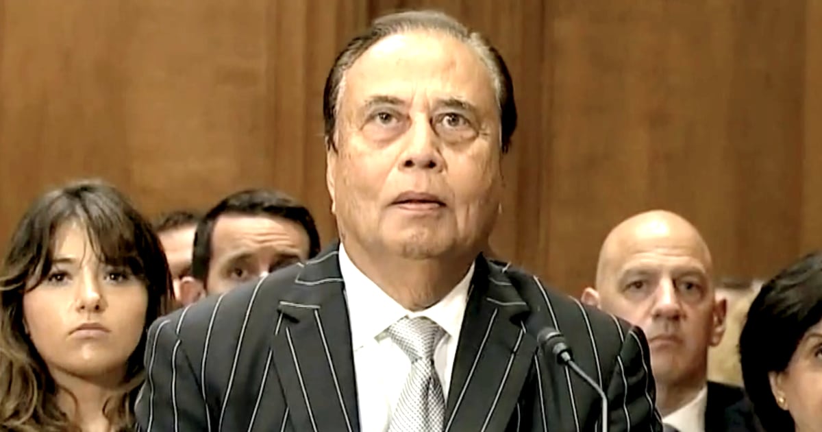Trump’s ‘Unqualified’ Friend Humiliated During Senate Confirmation to Key ...
