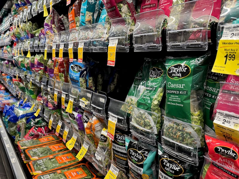 Taylor Farms Lettuce in Store