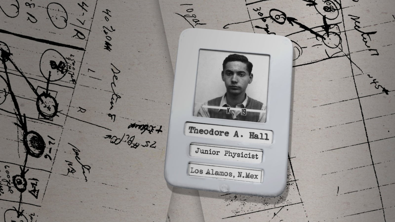 Press still of A Compassionate Spy showing Theodore Hall.