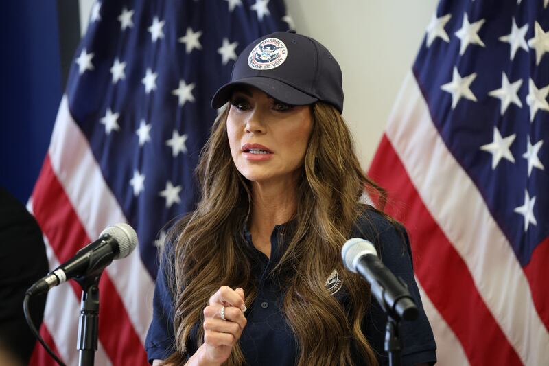 Homeland Security Secretary Kristi Noem raged against CNN on Tuesday for reporting on an app to track ICE agents.