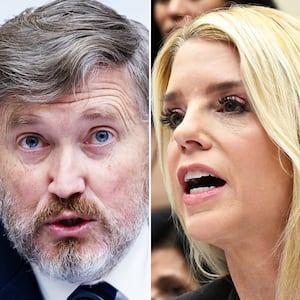 Thomas Massie and Pam Bondi.